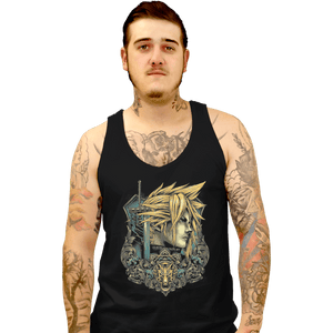 Shirts Tank Top, Unisex / Small / Black Emblem Of The Mercenary