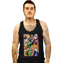 Load image into Gallery viewer, Daily_Deal_Shirts Tank Top, Unisex / Small / Black Luffy VS The New World
