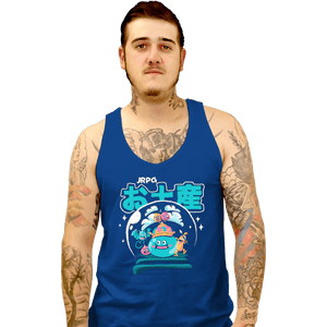 Shirts Tank Top, Unisex / Small / Royal Blue JRPG Souvenir Slimes