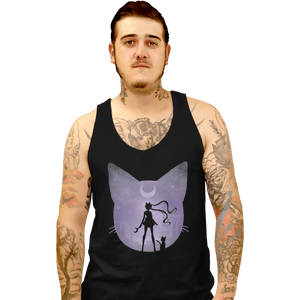 Shirts Tank Top, Unisex / Small / Black Pretty Guardian