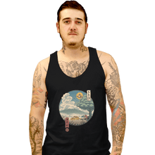 Load image into Gallery viewer, Shirts Tank Top, Unisex / Small / Black Neighbor&#39;s Ukiyo-e
