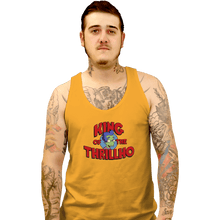 Load image into Gallery viewer, Shirts Tank Top, Unisex / Small / Gold King Of The Thrillho
