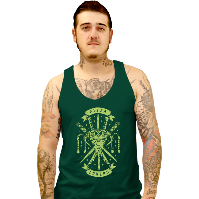 Secret_Shirts Tank Top, Unisex / Small / Black The Pizza Lovers