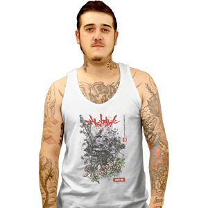 Shirts Tank Top, Unisex / Small / White Evangelion Ink