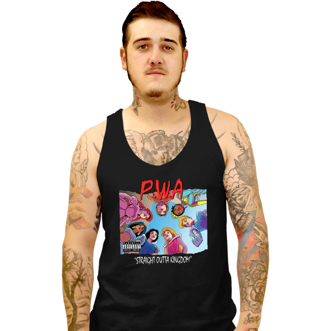 Daily_Deal_Shirts Tank Top, Unisex / Small / Black Straight Outta Kingdom