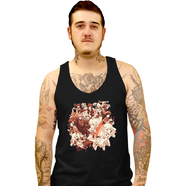 Secret_Shirts Tank Top, Unisex / Small / Black Genshin