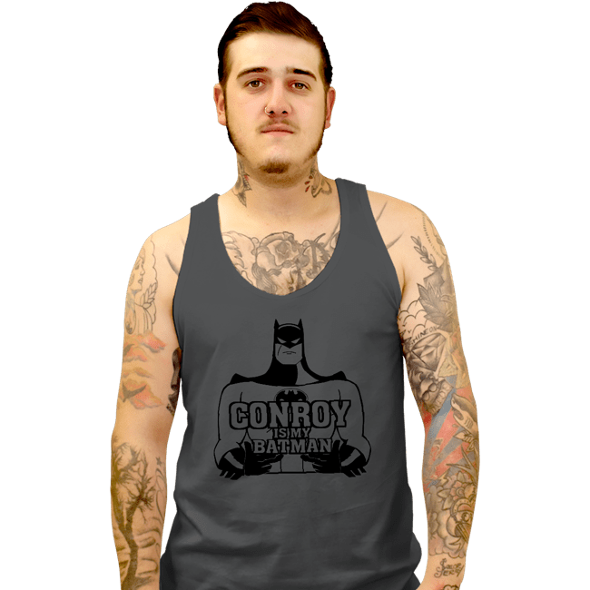 Shirts Tank Top, Unisex / Small / Charcoal Conroy Is My Bat
