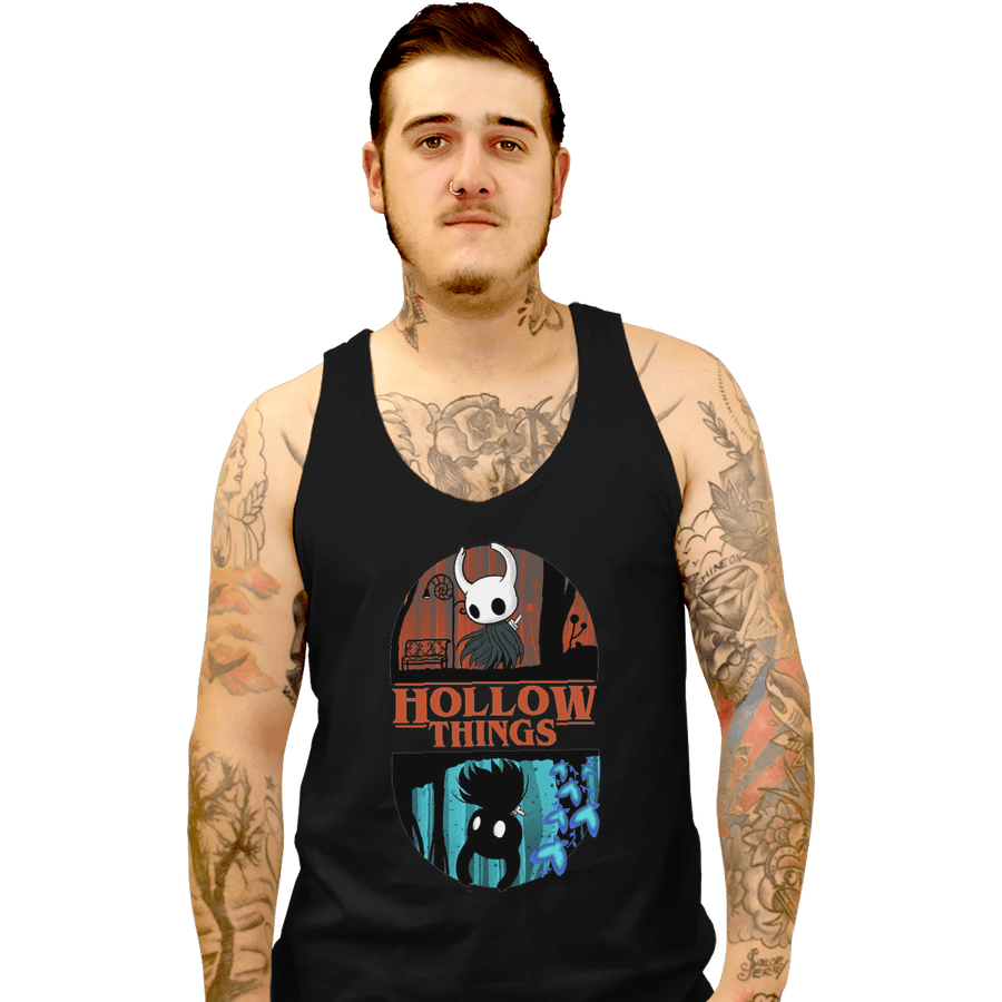 Shirts Tank Top, Unisex / Small / Black Hollow Things