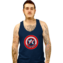 Load image into Gallery viewer, Secret_Shirts Tank Top, Unisex / Small / Navy Not My Cap
