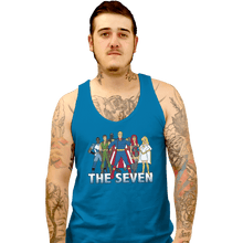 Load image into Gallery viewer, Shirts Tank Top, Unisex / Small / Sapphire Cartoon Seven
