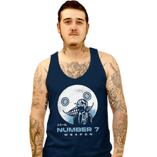 Load image into Gallery viewer, Shirts Tank Top, Unisex / Small / Navy Emil Weapon Number 7
