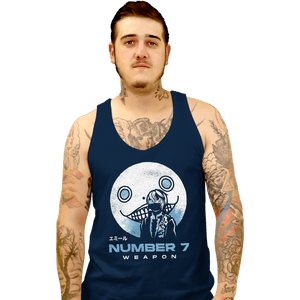 Shirts Tank Top, Unisex / Small / Navy Emil Weapon Number 7