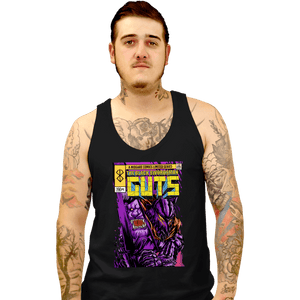 Daily_Deal_Shirts Tank Top, Unisex / Small / Black Guts Comics