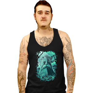 Daily_Deal_Shirts Tank Top, Unisex / Small / Black Hyrule Forest Hero