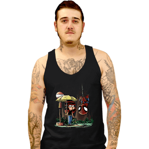 Daily_Deal_Shirts Tank Top, Unisex / Small / Black My Neighbor Spidey