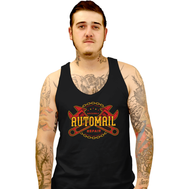 Secret_Shirts Tank Top, Unisex / Small / Black Rockbell Automail Repair