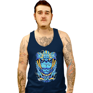 Secret_Shirts Tank Top, Unisex / Small / Navy Angemon!