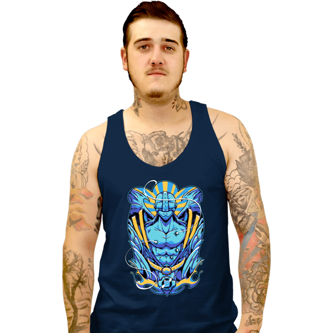 Secret_Shirts Tank Top, Unisex / Small / Navy Angemon!