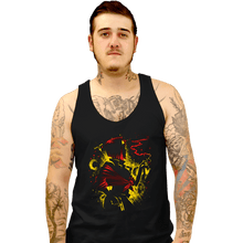 Load image into Gallery viewer, Daily_Deal_Shirts Tank Top, Unisex / Small / Black Queen Of Hearts
