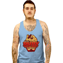 Load image into Gallery viewer, Shirts Tank Top, Unisex / Small / Powder Blue Goron’s Ruby Rock Candy
