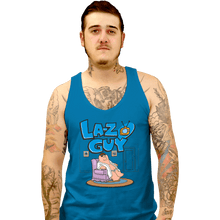 Load image into Gallery viewer, Secret_Shirts Tank Top, Unisex / Small / Sapphire La-Z Guy
