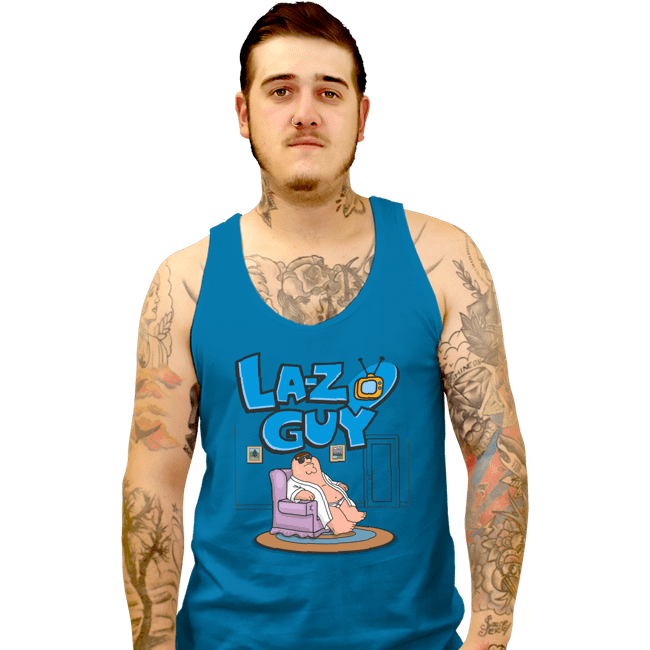 Secret_Shirts Tank Top, Unisex / Small / Sapphire La-Z Guy