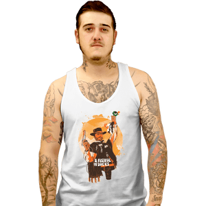 Shirts Tank Top, Unisex / Small / White A Fistful Of Ducks