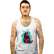 Load image into Gallery viewer, Shirts Tank Top, Unisex / Small / White Cat Shapes
