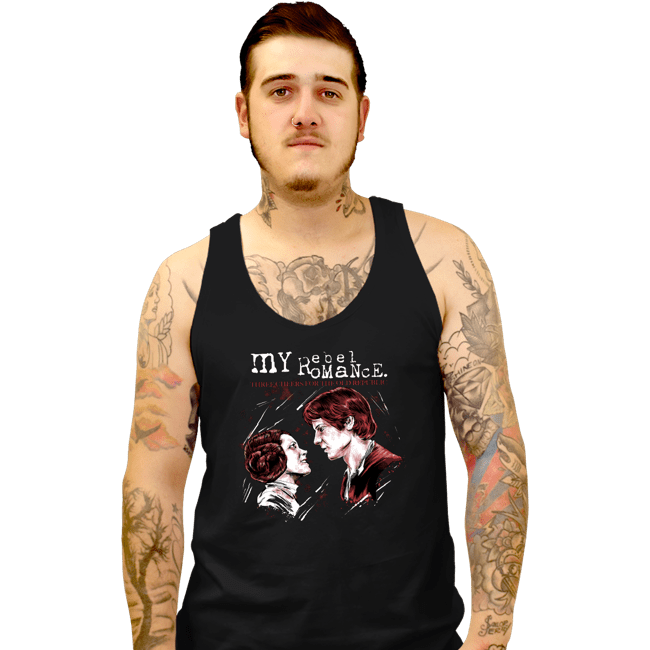 Daily_Deal_Shirts Tank Top, Unisex / Small / Black My Rebel Romance