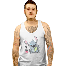 Load image into Gallery viewer, Shirts Tank Top, Unisex / Small / White Stitch Watercolor
