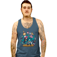 Load image into Gallery viewer, Daily_Deal_Shirts Tank Top, Unisex / Small / Indigo Blue The Plumber Brothers
