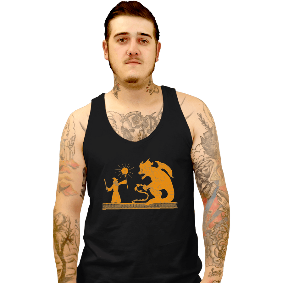 Secret_Shirts Tank Top, Unisex / Small / Black Epic Battle