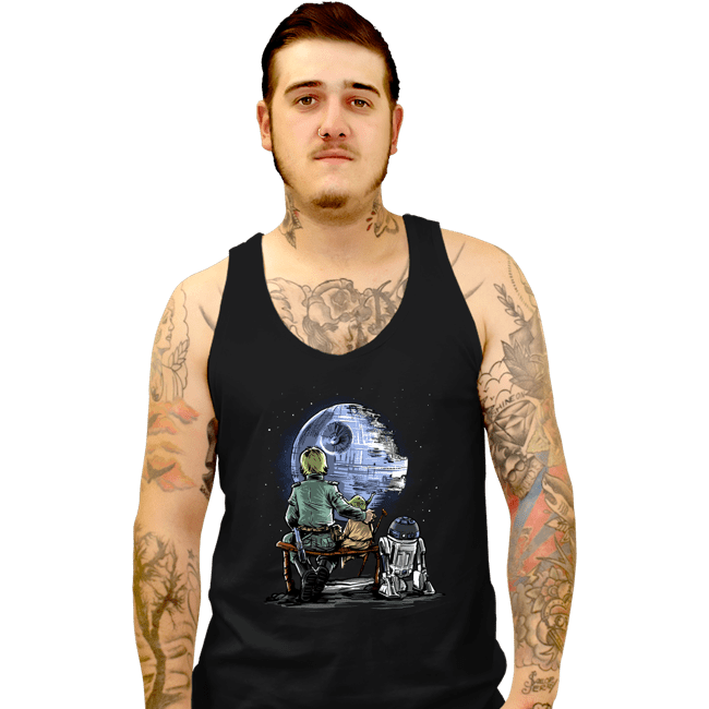 Daily_Deal_Shirts Tank Top, Unisex / Small / Black Master And Apprentice