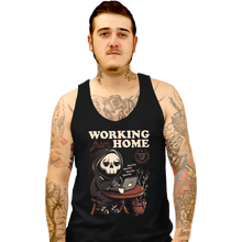 Load image into Gallery viewer, Shirts Tank Top, Unisex / Small / Black Working From Home
