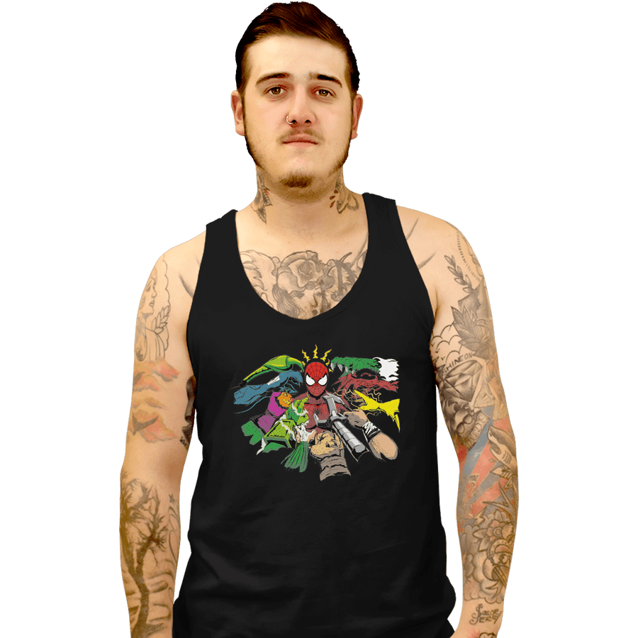 Shirts Tank Top, Unisex / Small / Black Spider Yaga