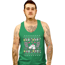 Load image into Gallery viewer, Shirts Tank Top, Unisex / Small / Irish Green Bongo Night
