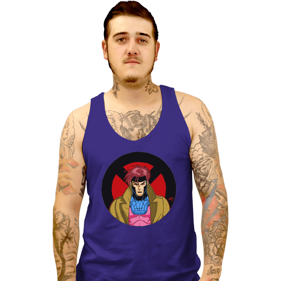 Shirts Tank Top, Unisex / Small / Violet Ragin Cajun