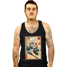 Load image into Gallery viewer, Daily_Deal_Shirts Tank Top, Unisex / Small / Black Pirate Hunter Woodblock
