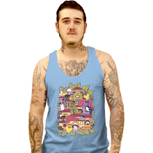 Load image into Gallery viewer, Daily_Deal_Shirts Tank Top, Unisex / Small / Powder Blue Meowdrigals Family
