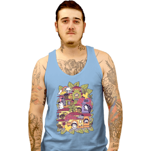 Daily_Deal_Shirts Tank Top, Unisex / Small / Powder Blue Meowdrigals Family