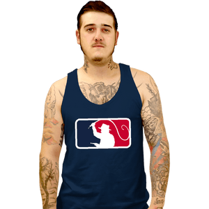 Daily_Deal_Shirts Tank Top, Unisex / Small / Navy Major League Archaeology