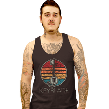 Load image into Gallery viewer, Shirts Tank Top, Unisex / Small / Black Retro Keyblade

