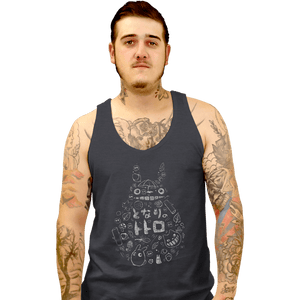 Shirts Tank Top, Unisex / Small / Dark Heather Neighbor Shape