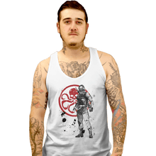 Load image into Gallery viewer, Shirts Tank Top, Unisex / Small / White Winter Soldier Sumi-e
