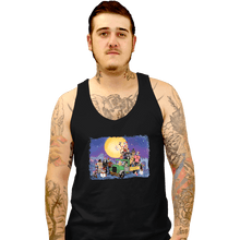 Load image into Gallery viewer, Daily_Deal_Shirts Tank Top, Unisex / Small / Black Driving Home For Christmas!
