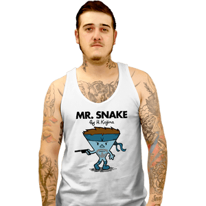 Secret_Shirts Tank Top, Unisex / Small / White Mr. Snake
