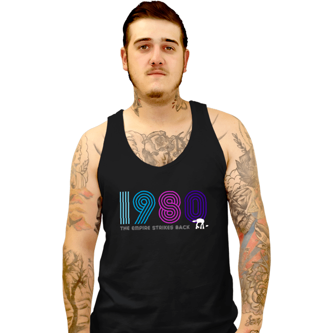 Shirts Tank Top, Unisex / Small / Black 1980 The Empire Strikes Back