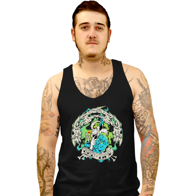 Secret_Shirts Tank Top, Unisex / Small / Black Bad Time!