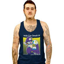 Load image into Gallery viewer, Shirts Tank Top, Unisex / Small / Navy Wah Can Smash It!
