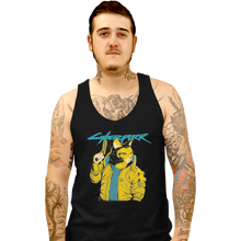 Load image into Gallery viewer, Shirts Tank Top, Unisex / Small / Black Cyberpurr
